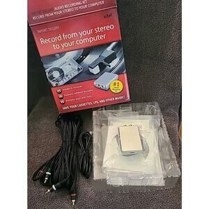 NEW Xitel Inport Deluxe Software Record From Stereo To Computer Open Box Kit